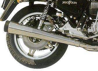 Honda 750F 1978 supersport muffler